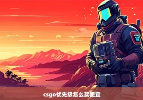 csgo优先级怎么买便宜