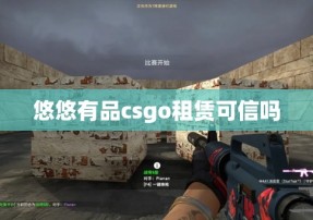 悠悠有品csgo租赁可信吗