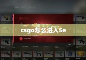 csgo怎么进入5e