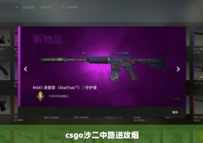 csgo沙二中路进攻烟