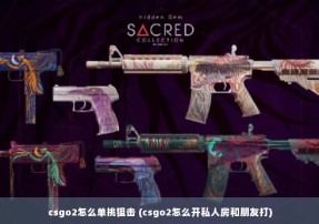 csgo2怎么单挑狙击 (csgo2怎么开私人房和朋友打)