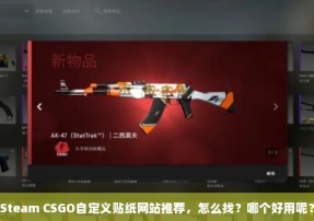 Steam CSGO自定义贴纸网站推荐，怎么找？哪个好用呢？