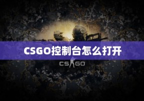 CSGO控制台怎么打开