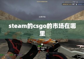 steam的csgo的市场在哪里