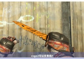 csgo2可以交易吗？