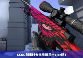 CSGO刚出时卡托维兹是major吗？