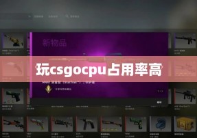 玩csgocpu占用率高