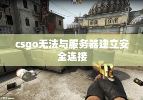 csgo无法与服务器建立安全连接