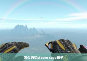 怎么购买steam csgo箱子