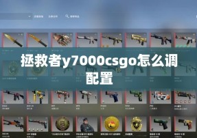 拯救者y7000csgo怎么调配置