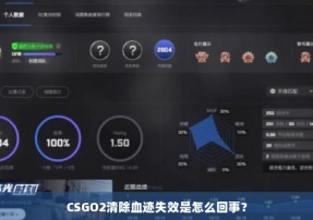 CSGO2清除血迹失效是怎么回事？