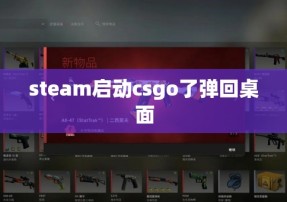 steam启动csgo了弹回桌面