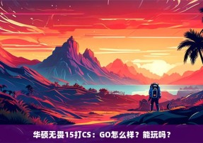 华硕无畏15打CS：GO怎么样？能玩吗？