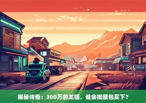 揭秘传奇：300万的龙狙，谁会掏腰包买下？