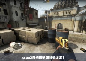 csgo2自动切枪如何关闭呢？