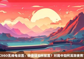 CSGO无线电设置：快捷键如何配置？对局中如何高效使用？