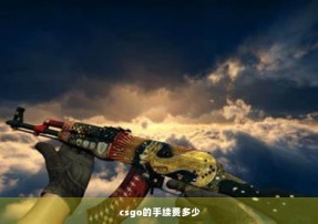 csgo的手续费多少