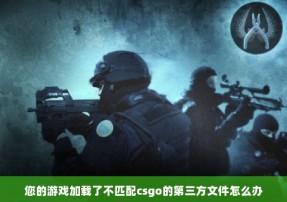 您的游戏加载了不匹配csgo的第三方文件怎么办