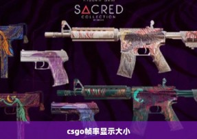 csgo帧率显示大小