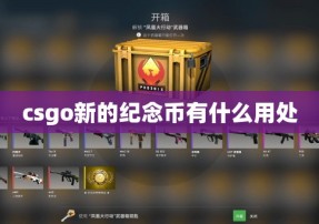 csgo新的纪念币有什么用处