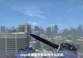 csgo花钱和不花钱有什么区别