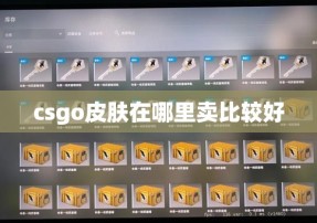 csgo皮肤在哪里卖比较好