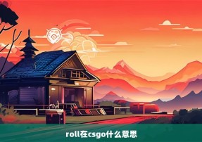 roll在csgo什么意思