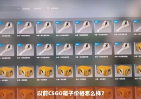 以前CSGO箱子价格怎么样？