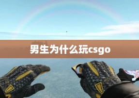 男生为什么玩csgo