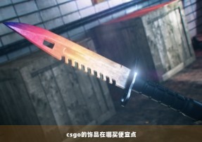 csgo的饰品在哪买便宜点