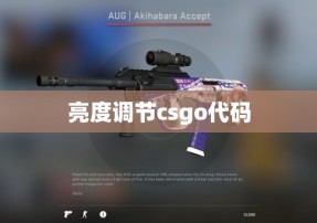 亮度调节csgo代码