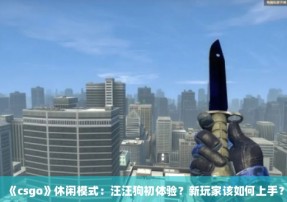 《csgo》休闲模式：汪汪狗初体验？新玩家该如何上手？