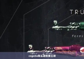 csgo5e怎么进创意工坊