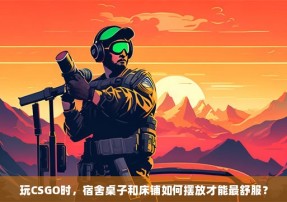 玩CSGO时，宿舍桌子和床铺如何摆放才能最舒服？