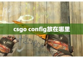 csgo config放在哪里