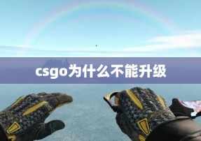 csgo为什么不能升级