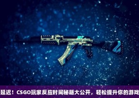 告别延迟！CSGO玩家反应时间秘籍大公开，轻松提升你的游戏体验