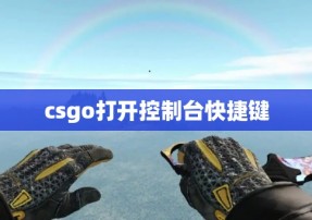 csgo打开控制台快捷键