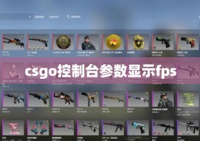 csgo控制台参数显示fps