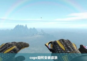 csgo如何安装皮肤