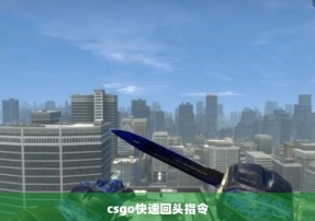 csgo快速回头指令