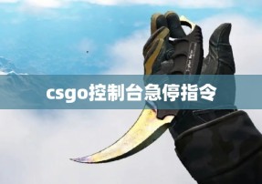 csgo控制台急停指令