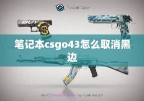 笔记本csgo43怎么取消黑边