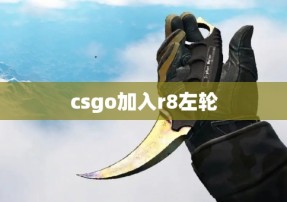 csgo加入r8左轮