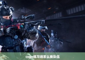 csgo练习场怎么换队伍