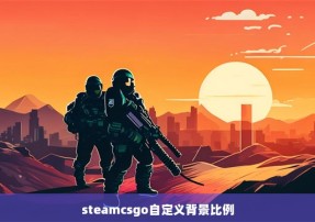 steamcsgo自定义背景比例