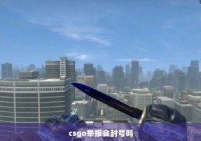 csgo举报会封号吗