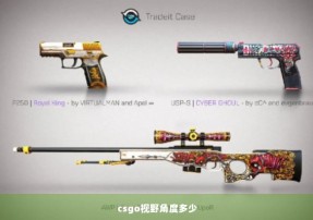 csgo视野角度多少