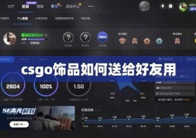 csgo饰品如何送给好友用