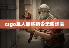 csgo单人训练指令无限烟雾